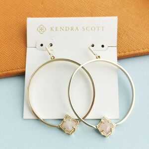 Kendra Scott Gold Hoop Earrings